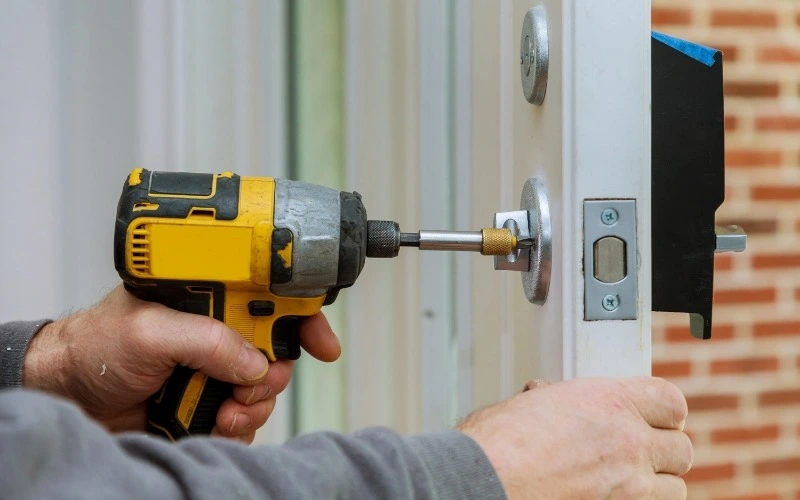 Rekey or replace door locks